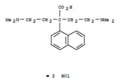 [3-carboxy-5-(dimethylazaniumyl)-3-naphthalen-1-ylpentyl]-dimethylazanium dichloride