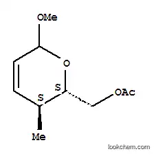2H-Pyran-2-methanol,3,6-dihydro-6-methoxy-3-methyl-,acetate,(2S,3S)-(9CI)