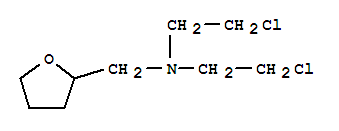 2-Furanmethanamine,N,N-bis(2-chloroethyl)tetrahydro-