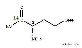 Molecular Structure of 6398-11-4 (L-Methionine-1-14C)