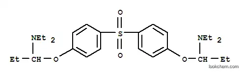 Molecular Structure of 63980-03-0 (Bis[p-(1-diethylaminopropoxy)phenyl] sulfone)