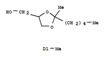 (2-hexan-2-yl-2-methyl-1,3-dioxolan-4-yl)methanol