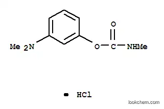 Molecular Structure of 63982-40-1 (N,N-dimethyl-3-[(methylcarbamoyl)oxy]anilinium chloride)