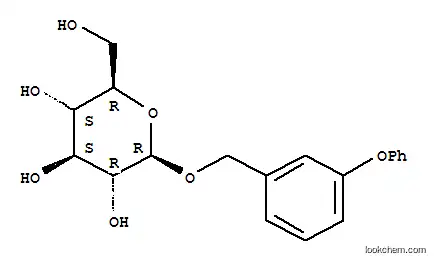 Molecular Structure of 63986-16-3 (3-phenoxybenzylglucoside)