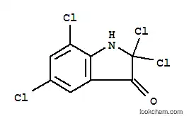 Molecular Structure of 6401-96-3 (2,2,5,7-tetrachloro-3-indolinone)