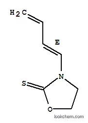 Molecular Structure of 640287-80-5 (2-Oxazolidinethione,3-(1E)-1,3-butadienyl-(9CI))