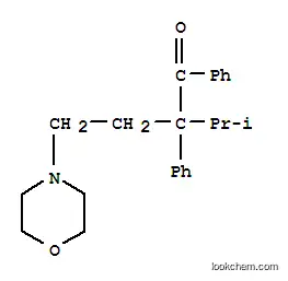 Molecular Structure of 64037-71-4 (2-Isopropyl-4-morpholino-2-phenylbutyramide)