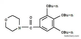 Molecular Structure of 64038-94-4 (4-(3,4,5-Tributoxybenzoyl)morpholine)
