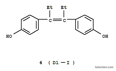Molecular Structure of 64043-55-6 (DIETHYLSTILBESTROL,IODINEDERIVATIVE)
