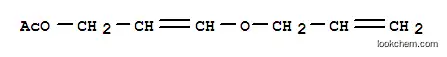 Molecular Structure of 64046-61-3 (Acetic acid 3-allyloxyallyl ester)