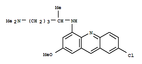 4-N-(7-chloro-2-methoxyacridin-4-yl)-1-N,1-N-dimethylpentane-1,4-diamine