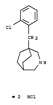 1-[(2-chlorophenyl)methyl]-1-azoniabicyclo[3.2.2]nonane chloride