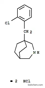 Molecular Structure of 64048-80-2 (1-(2-chlorobenzyl)-1-azoniabicyclo[3.2.2]nonane chloride)