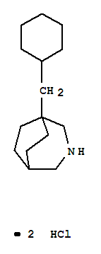 1-(cyclohexylmethyl)-1-azoniabicyclo[3.2.2]nonane chloride