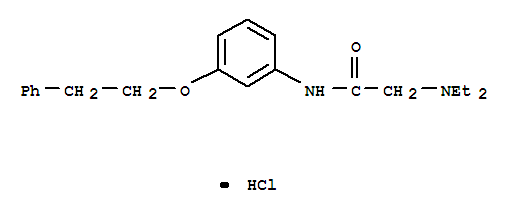 diethyl-[2-oxo-2-(3-phenethyloxyanilino)ethyl]azanium chloride