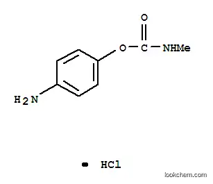 Molecular Structure of 64059-10-5 (4-[(methylcarbamoyl)oxy]anilinium chloride)