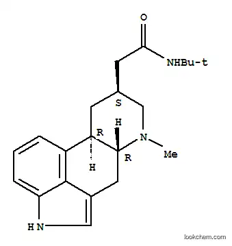 Molecular Structure of 64080-28-0 (N-tert-butyl-2-[(8beta,10xi)-6-methylergolin-8-yl]acetamide)
