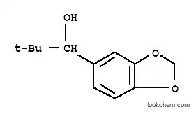 Molecular Structure of 6412-96-0 (1-(1,3-benzodioxol-5-yl)-2,2-dimethylpropan-1-ol)