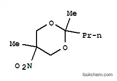 Molecular Structure of 6413-84-9 (2,5-dimethyl-5-nitro-2-propyl-1,3-dioxane)