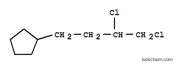 Molecular Structure of 64164-96-1 (Cyclopentane, (3,4-dichlorobutyl)- (9CI))