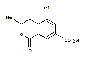 5-chloro-3-methyl-1-oxo-3,4-dihydroisochromene-7-carboxylic acid
