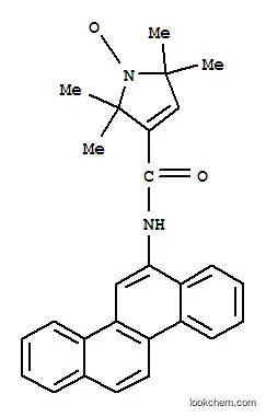 Molecular Structure of 64398-94-3 ([3-(chrysen-6-ylcarbamoyl)-2,2,5,5-tetramethyl-2,5-dihydro-1H-pyrrol-1-yl]oxidanyl)