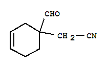 3-CYCLOHEXENE-1-ACETONITRILE,1-FORMYL-