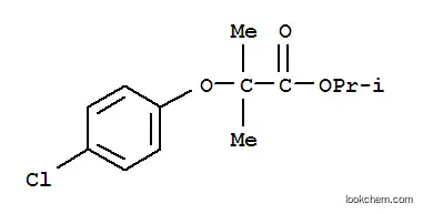 Molecular Structure of 64416-88-2 (ISOPROPYL 2-(4-CHLOROPHENOXY)-2-METHYLPROPANOATE)