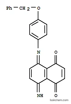 Molecular Structure of 6486-71-1 (5,8-Dihydro-5-imino-8-[[4-(phenylmethoxy)phenyl]imino]-1,4-naphthalenedione)