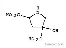 Molecular Structure of 64927-39-5 (2,4-Pyrrolidinedicarboxylicacid,4-hydroxy-(9CI))