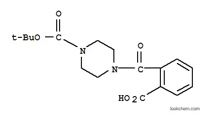 Molecular Structure of 651293-35-5 (2-([4-(TERT-BUTOXYCARBONYL)PIPERAZINO]CARBONYL)BENZOIC ACID)