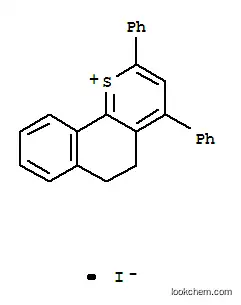 Molecular Structure of 65193-68-2 (2,4-diphenyl-5,6-dihydrobenzo[h]thiochromenium iodide)