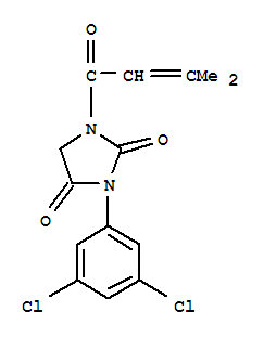 2,4-Imidazolidinedione,3-(3,5-dichlorophenyl)-1-(3-methyl-1-oxo-2-buten-1-yl)-