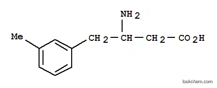 Molecular Structure of 678969-19-2 (3-AMINO-4-M-TOLYLBUTANOIC ACID)