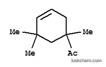 Molecular Structure of 68938-56-7 (1-(1,5,5-trimethyl-3-cyclohexen-1-yl)ethan-1-one)