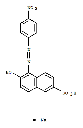 2-Naphthalenesulfonicacid, 6-hydroxy-5-[2-(4-nitrophenyl)diazenyl]-, sodium salt (1:1) cas  6935-53-1