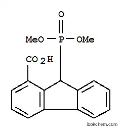 Molecular Structure of 6942-27-4 (9-(Dimethoxyphosphoryl)-9H-fluorene-1-carboxylic acid)