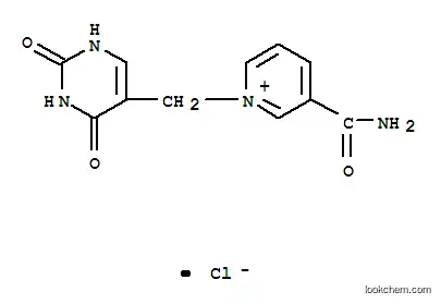 Molecular Structure of 6959-60-0 (3-carbamoyl-1-[(2,4-dioxo-1,2,3,4-tetrahydropyrimidin-5-yl)methyl]pyridinium)