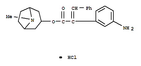 3-TROPANYL A-(M-AMINOPHENYL)CINNAMATE HCL