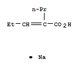 (E)-2-PROPYLPENT-2-ENOIC ACIDCAS
