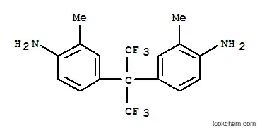 Molecular Structure of 7060-51-7 (2,2-Bis(3-amino-4-methylphenyl)hexafluoropropane)