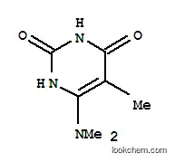 Molecular Structure of 70629-11-7 (5-METHYL-6-DIMETHYLAMINOURACIL)