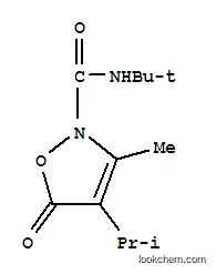 Molecular Structure of 706803-54-5 (2(5H)-Isoxazolecarboxamide,  N-(1,1-dimethylethyl)-3-methyl-4-(1-methylethyl)-5-oxo-)