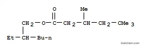 Molecular Structure of 70969-70-9 (2-ethylhexyl 3,5,5-trimethylhexanoate)