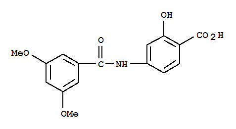 Benzoic acid,4-[(3,5-dimethoxybenzoyl)amino]-2-hydroxy- 710311-03-8