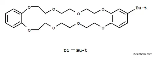 Molecular Structure of 71035-28-4 (4,4'(5')-DI-T-BUTYLDIBENZO-24-CROWN-8)