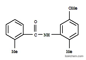 Molecular Structure of 712298-98-1 (Benzamide, N-(5-methoxy-2-methylphenyl)-2-methyl- (9CI))