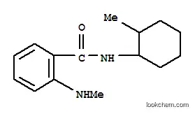 Molecular Structure of 712309-18-7 (Benzamide, 2-(methylamino)-N-(2-methylcyclohexyl)- (9CI))