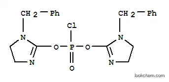 Molecular Structure of 7148-79-0 (bis(1-benzyl-4,5-dihydro-1H-imidazol-2-yl) phosphorochloridate)