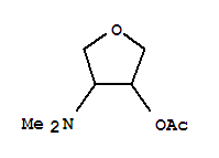 3-Furanol,4-(dimethylamino)tetrahydro-,acetate(ester)(9CI)